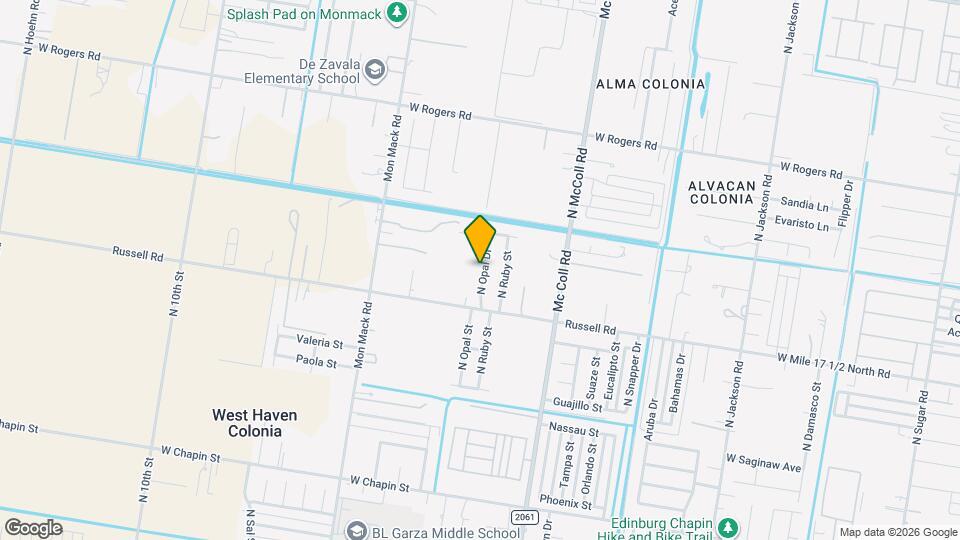 2323 N Opal St Mapa y Detalles de la Ubicación