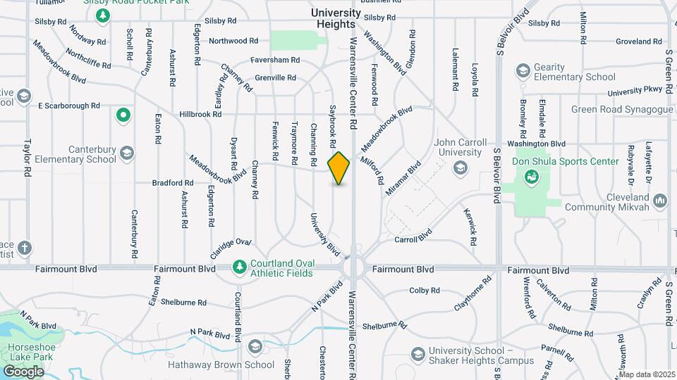 2555 Saybrook Rd Map and Location Details