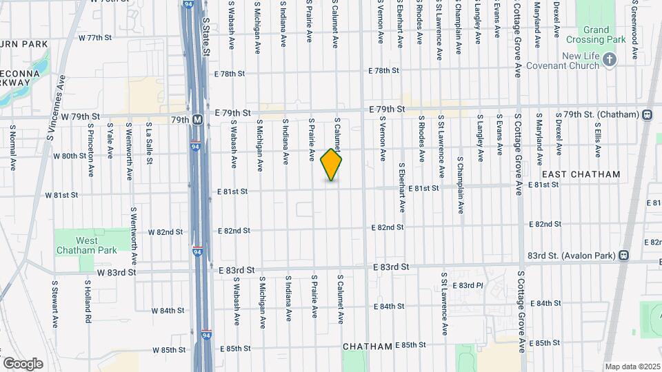 8056-58 Calumet Ave Chicago IL Map and Location Details