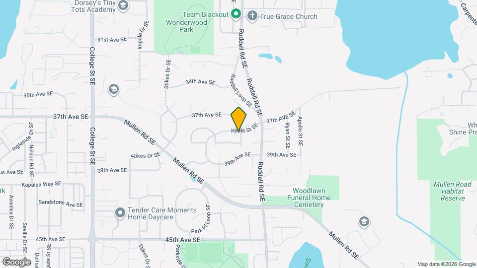 3700 Derby Ln SE Map and Location Details