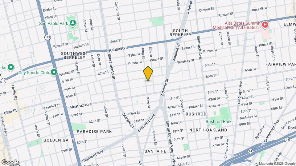 3219 King St Map and Location Details