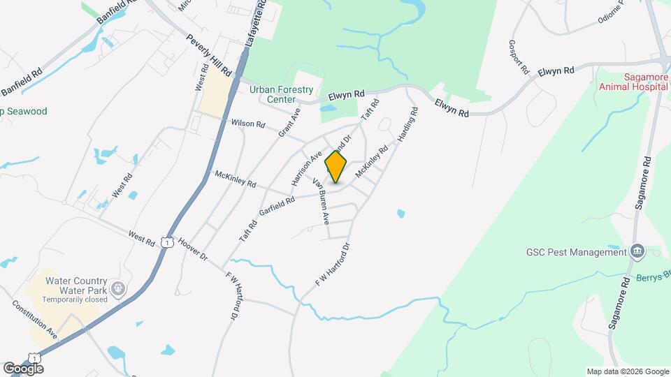 295 McKinley Rd Map and Location Details