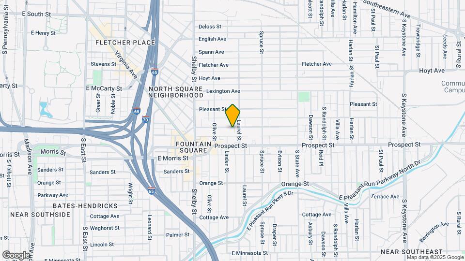 1309 Woodlawn Ave, Unit Historical District Mapa y Detalles de la Ubicación