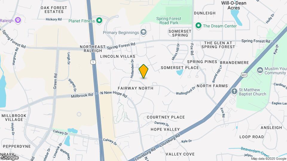 4932 Pebble Beach Dr Map and Location Details
