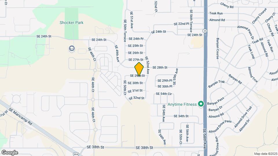5130 SE 29th St, Unit B Map and Location Details