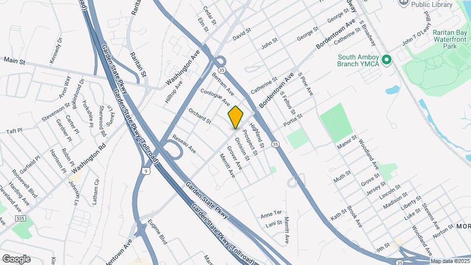 723 Bordentown Ave Mapa y Detalles de la Ubicación