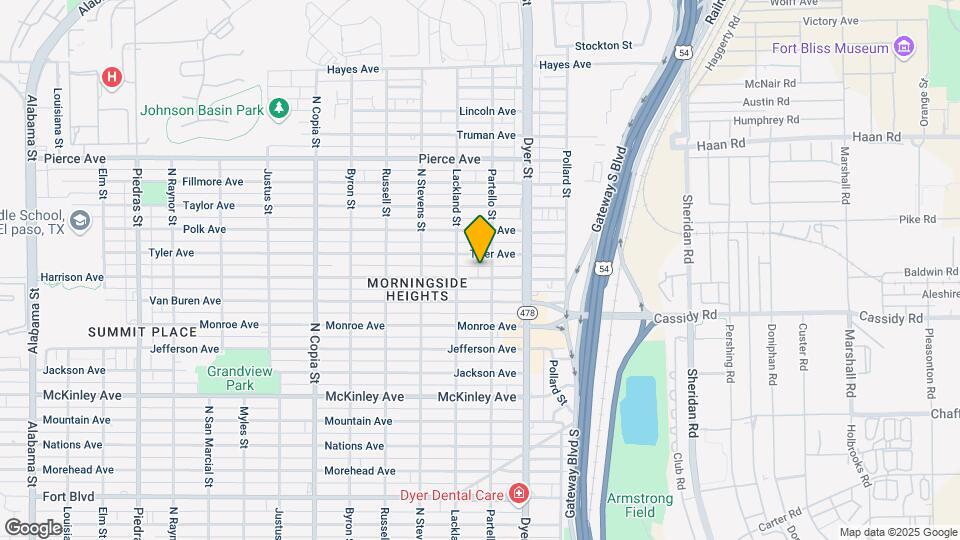 3825 Harrison Ave Map and Location Details