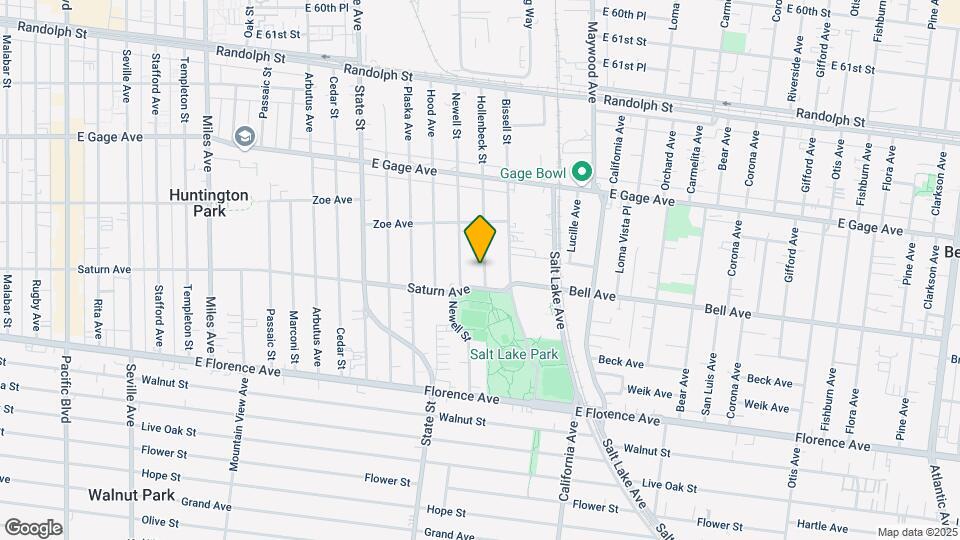 6831 Hollenbeck St Mapa y Detalles de la Ubicación