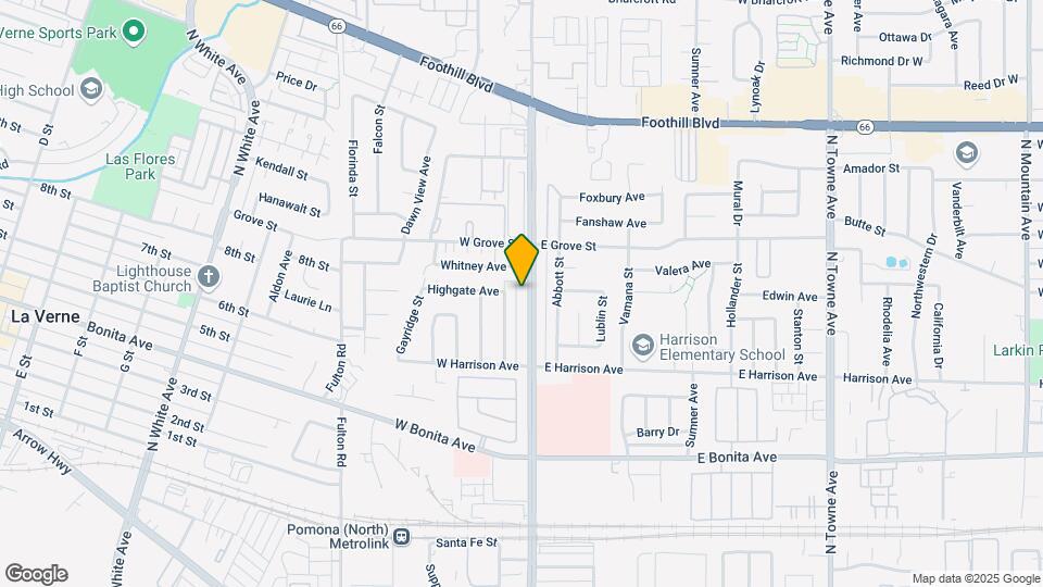 3005 N Garey Ave Mapa y Detalles de la Ubicación