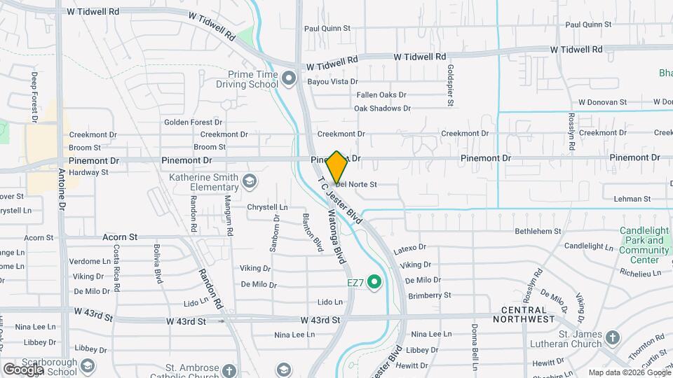 4530 T C Jester Blvd Map and Location Details