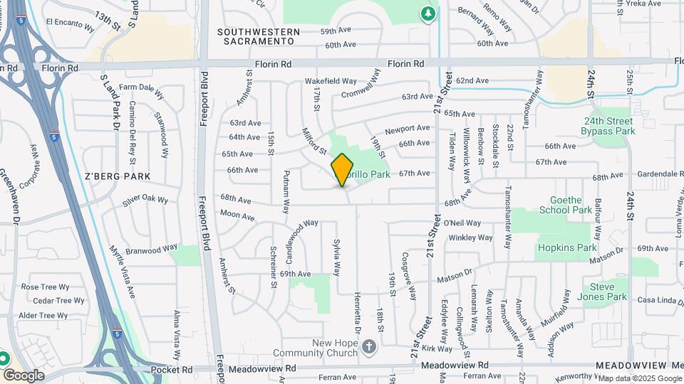 7382 Stratford St Map and Location Details