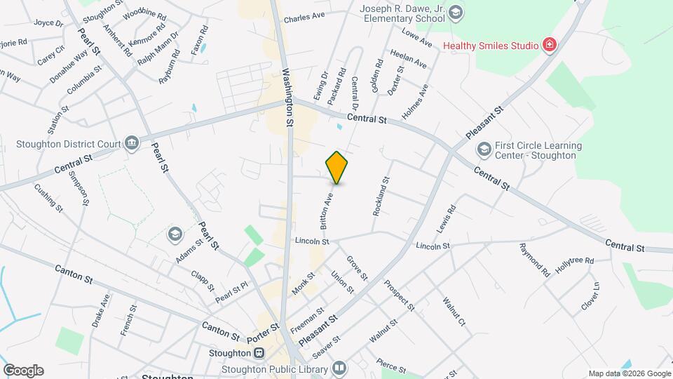 89 Britton Ave, Unit First floor Map and Location Details