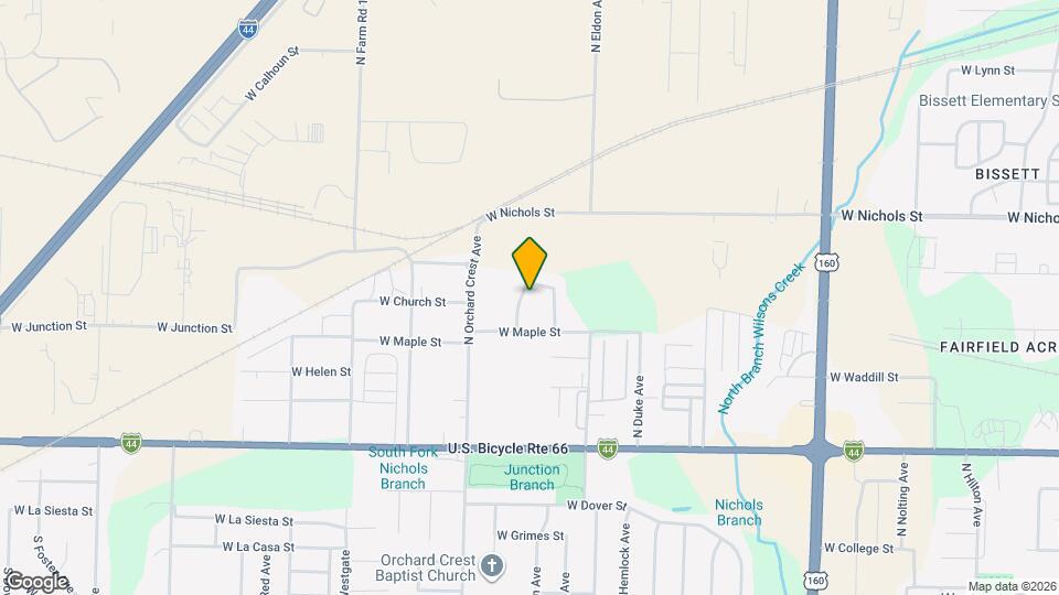 720 N Elder Ave Map and Location Details