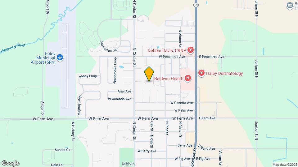 406 Cedar Ct Map and Location Details