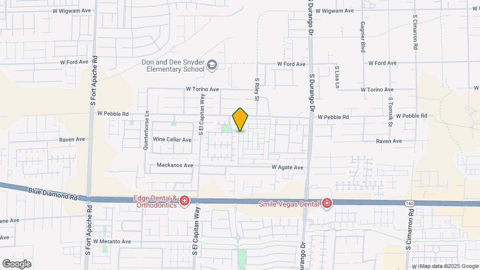 8971 College Green St Map and Location Details