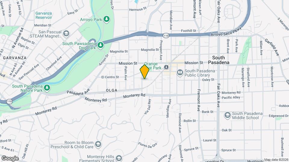 815 Orange Grove Pl, Unit 815 Mapa y Detalles de la Ubicación