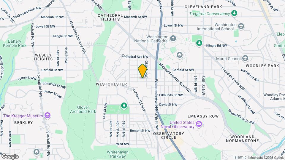 3807 Fulton St NW, Unit B Map and Location Details