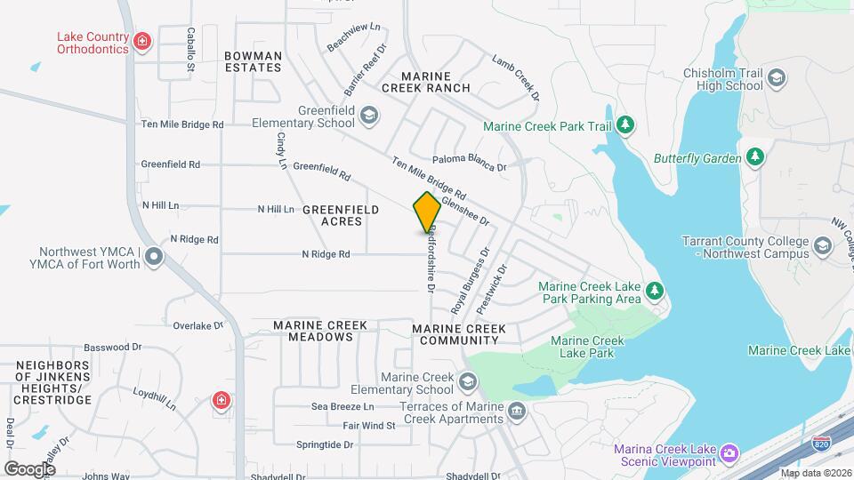 5213 Bedfordshire Dr Mapa y Detalles de la Ubicación