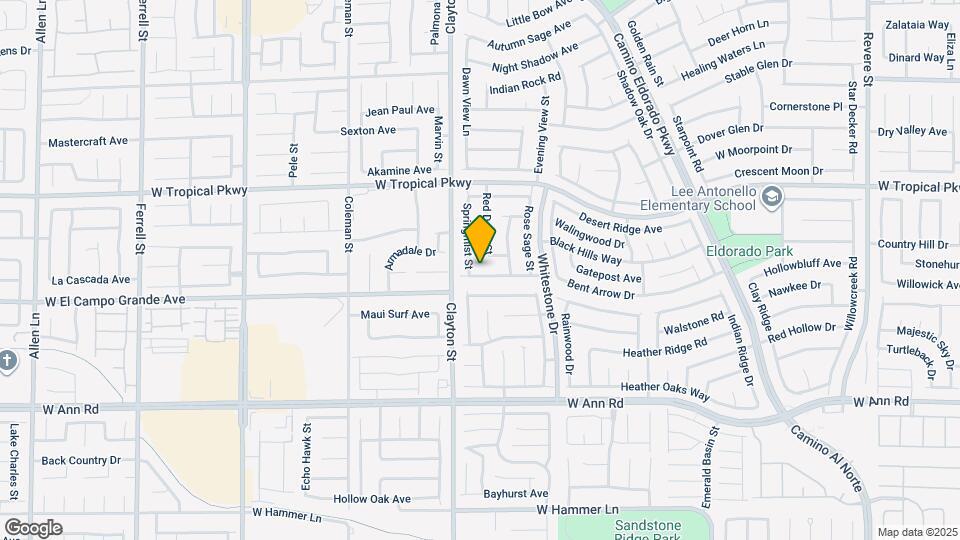 1922 Desert Sage Ave Map and Location Details