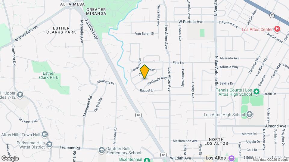430 San Domingo Way Map and Location Details