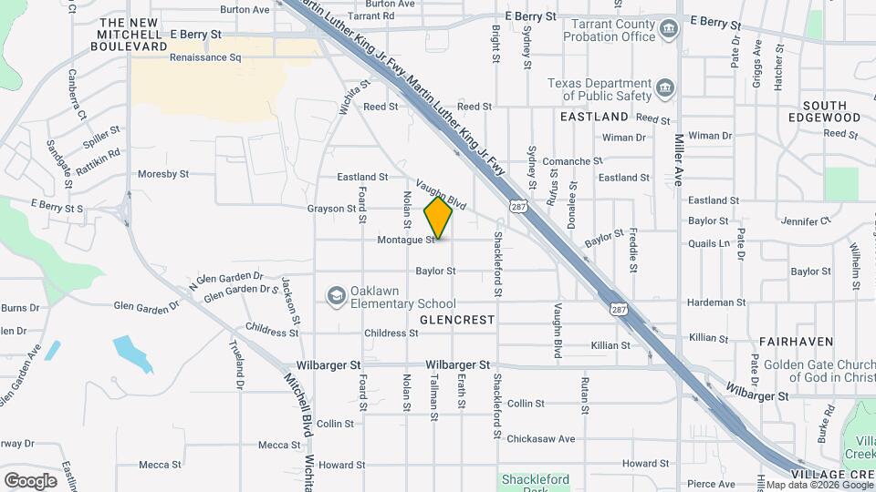 3428 Montague St Map and Location Details