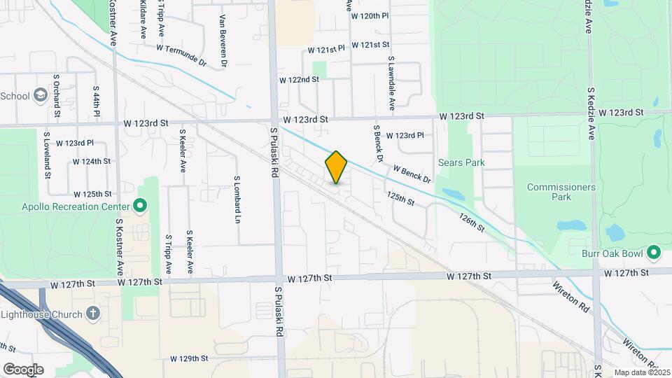 3815-3817 W 124th Pl Mapa y Detalles de la Ubicación