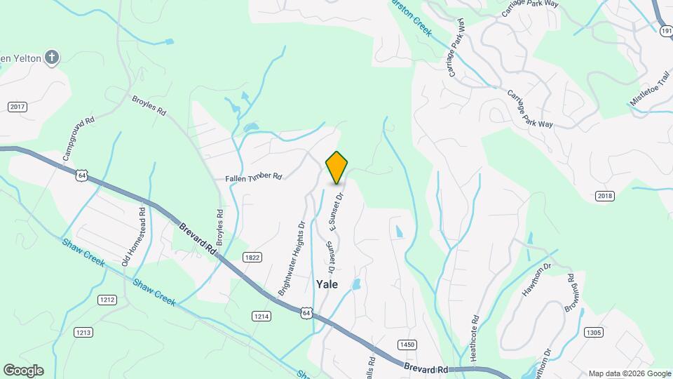 636 E Sunset Dr Map and Location Details