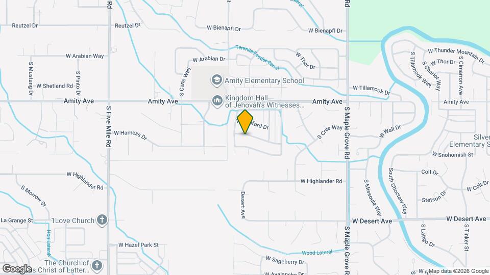 9699 W Montebello Dr Map and Location Details