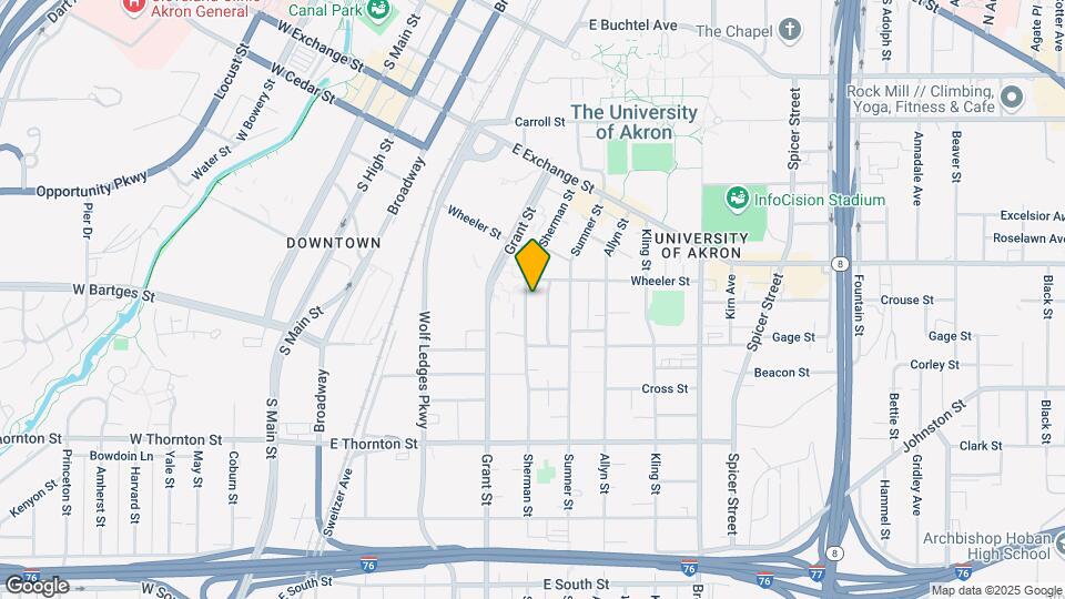 475 Sherman St-Unit -A Map and Location Details