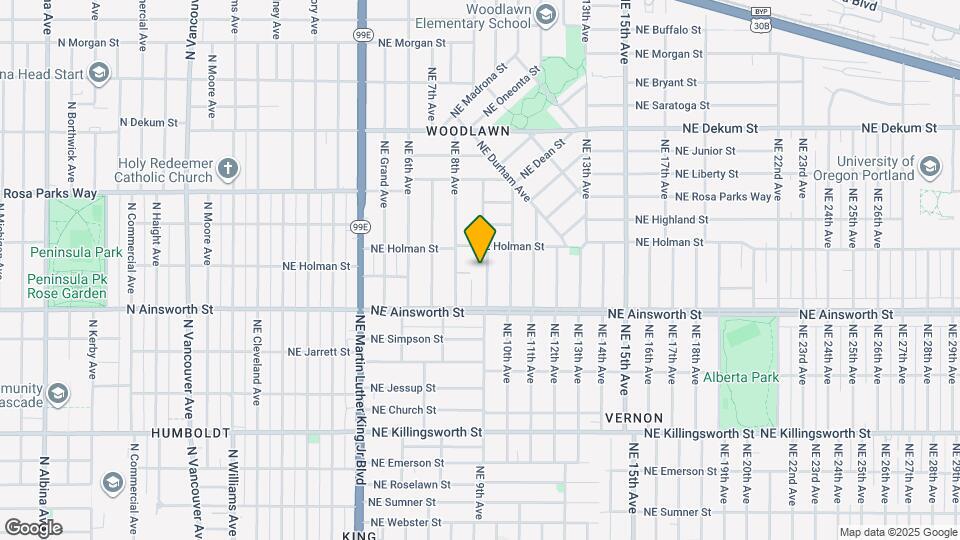 6147 NE 9th Ave Map and Location Details