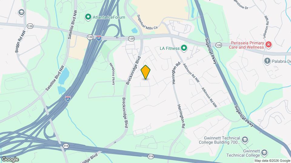 1828 Donna Ct Mapa y Detalles de la Ubicación