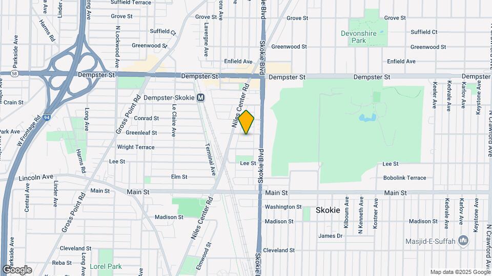 4833 Greenleaf St Map and Location Details