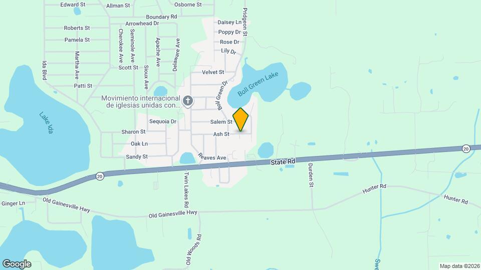 207 Ash St Map and Location Details