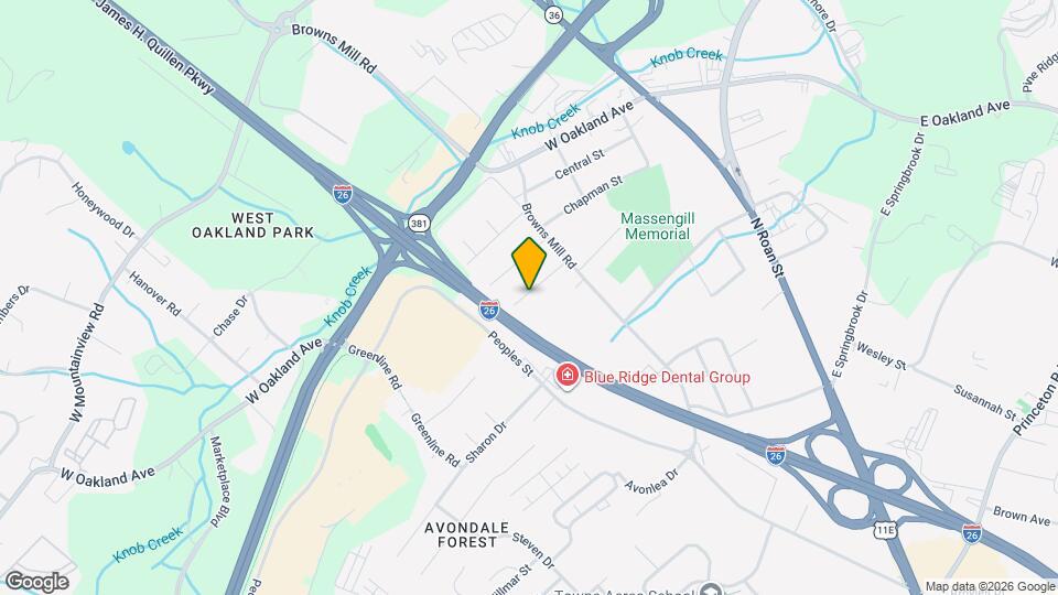 617 Hazel St Mapa y Detalles de la Ubicación