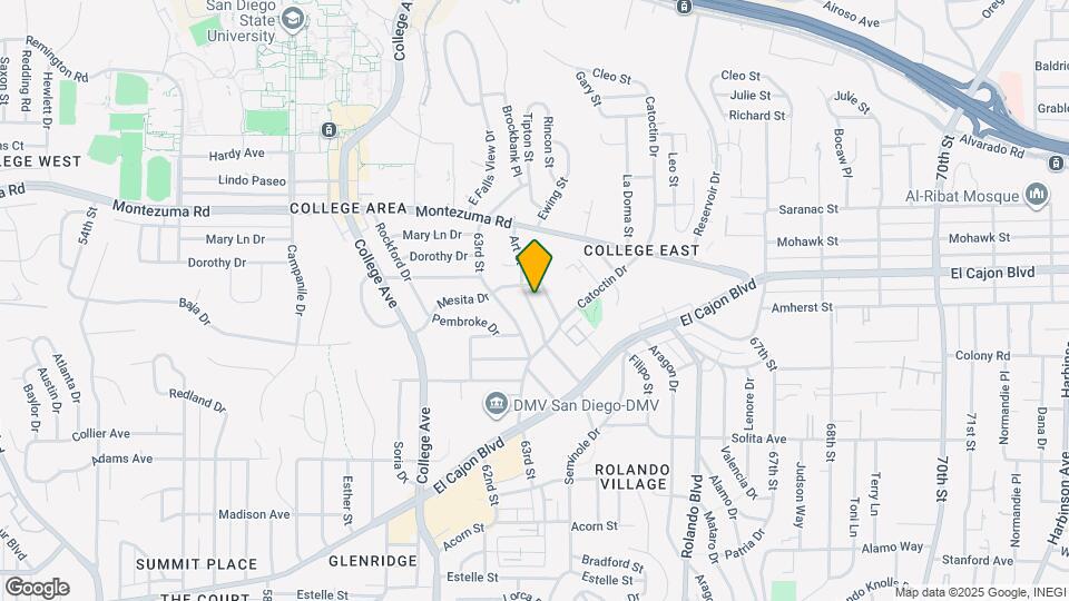 4951 Art St Map and Location Details