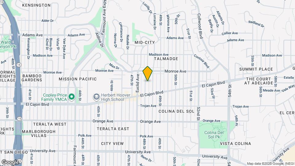 4453 48th St Map and Location Details