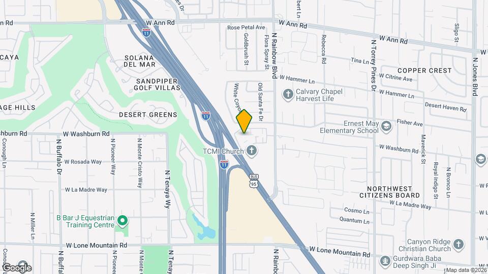 6905 Squaw Mountain Dr Map and Location Details