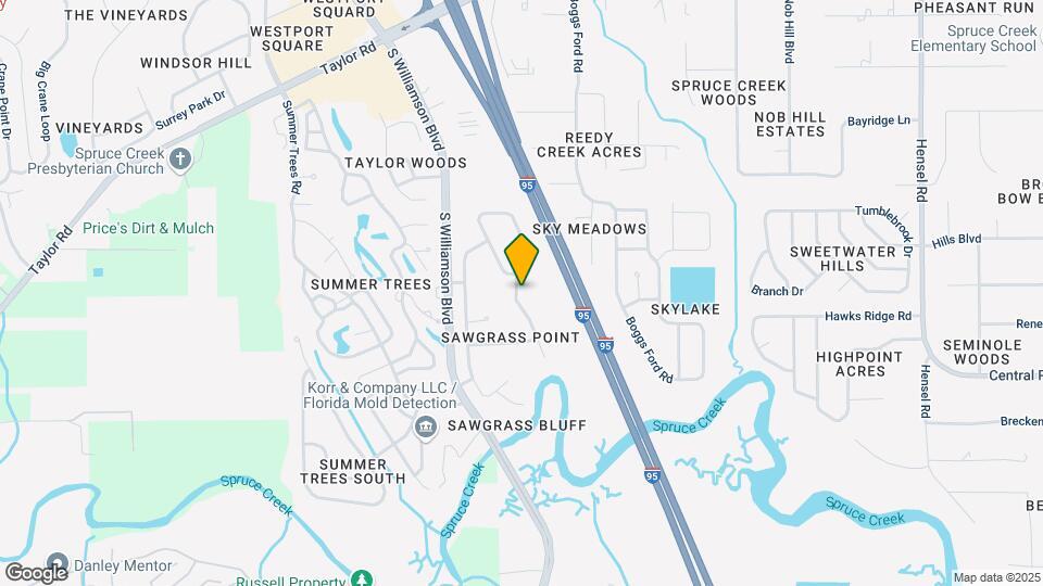 5973 Shady Creek Ln Mapa y Detalles de la Ubicación