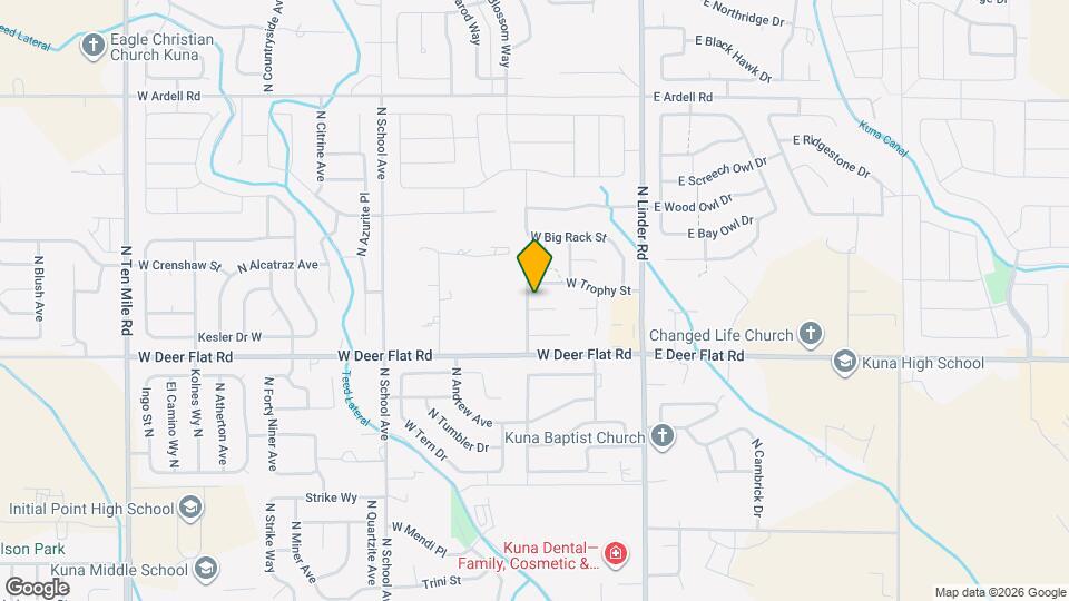 410 W Mule Ct Map and Location Details