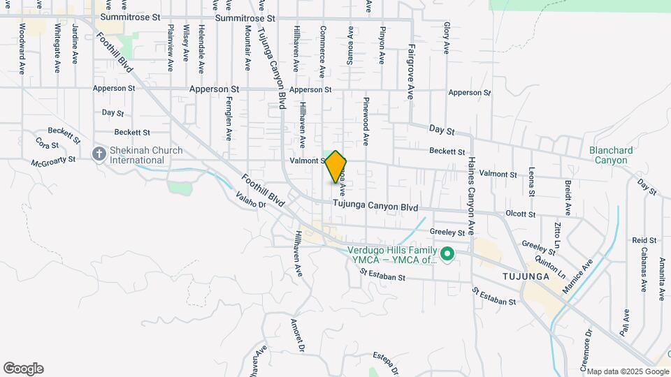 10023 Samoa Ave Map and Location Details