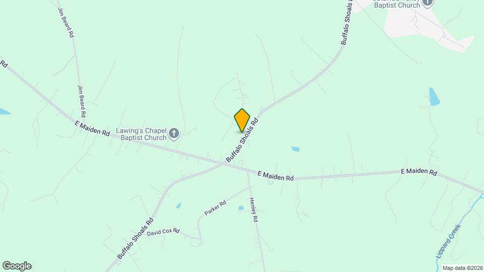 4621 Buffalo Shoals Rd Mapa y Detalles de la Ubicación