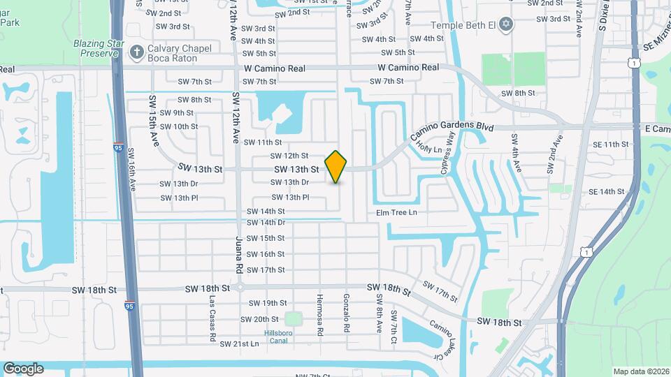 1345 SW 9th Ave Map and Location Details