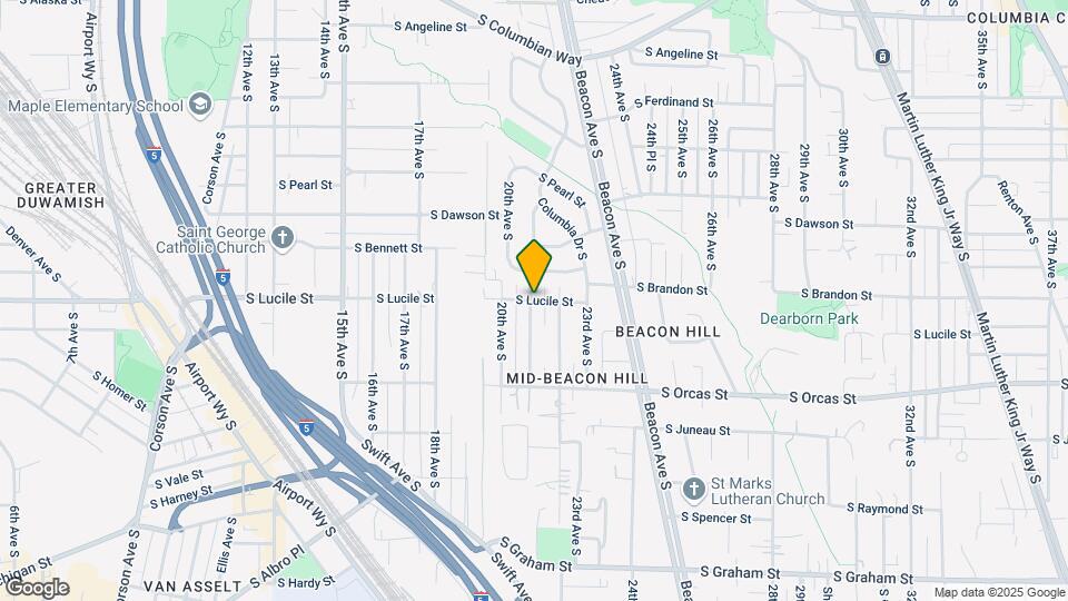 2113 S Lucile St Mapa y Detalles de la Ubicación