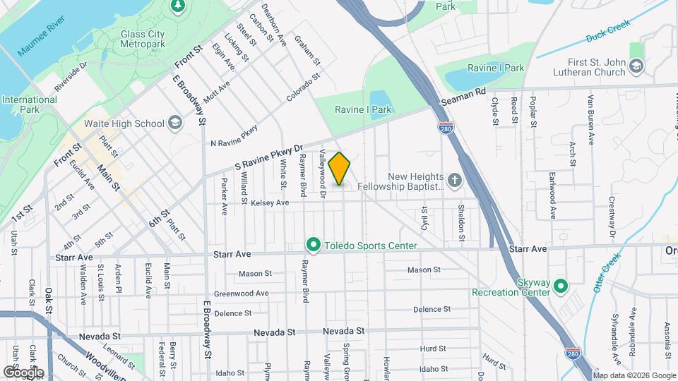 264 Spring Grove Ave Map and Location Details