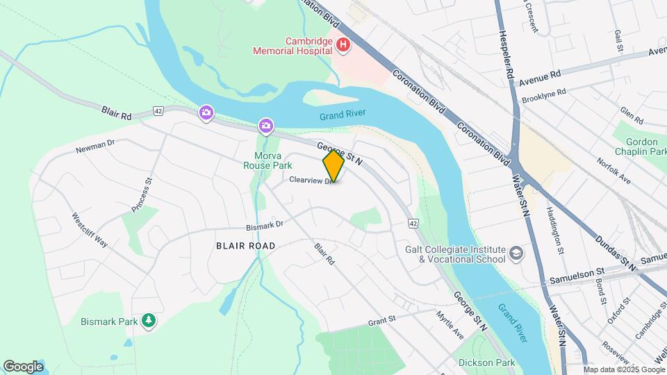 31 Clearview Dr Map and Location Details