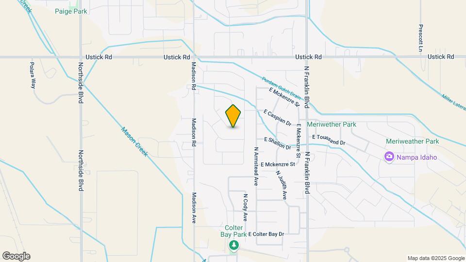 17668 N Pegram Way Map and Location Details