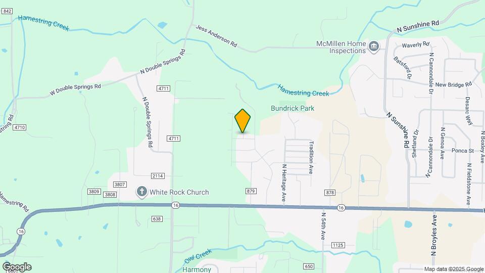 1545 N Dawes St Map and Location Details