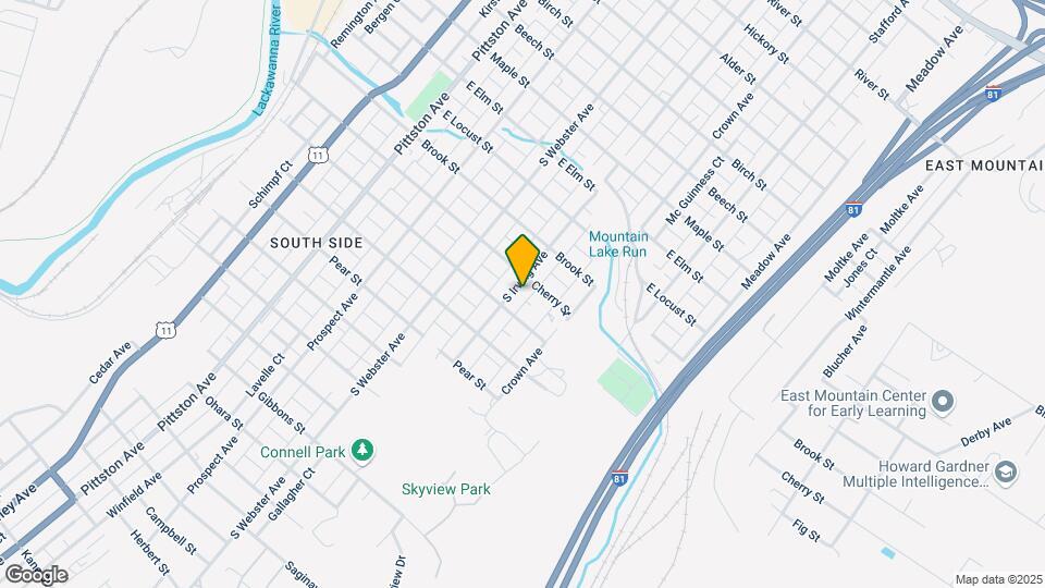 1415 S Irving Ave, Unit A Map and Location Details