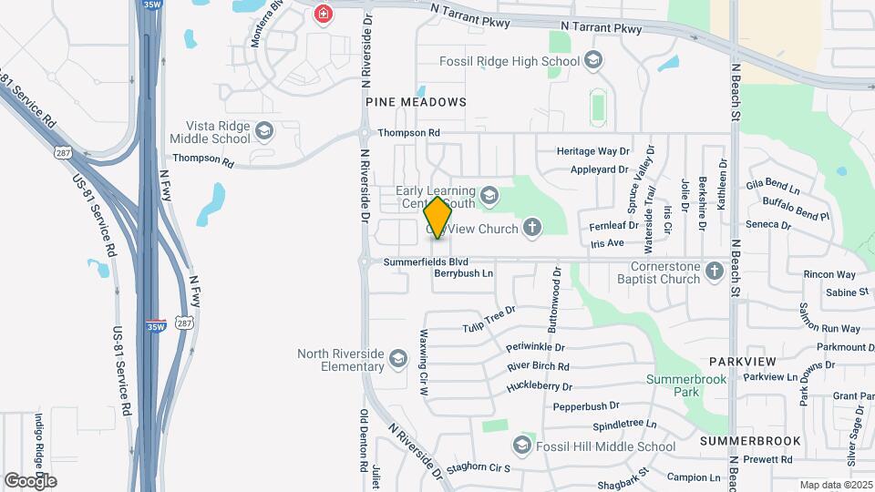 8008 Cannonwood Dr Map and Location Details