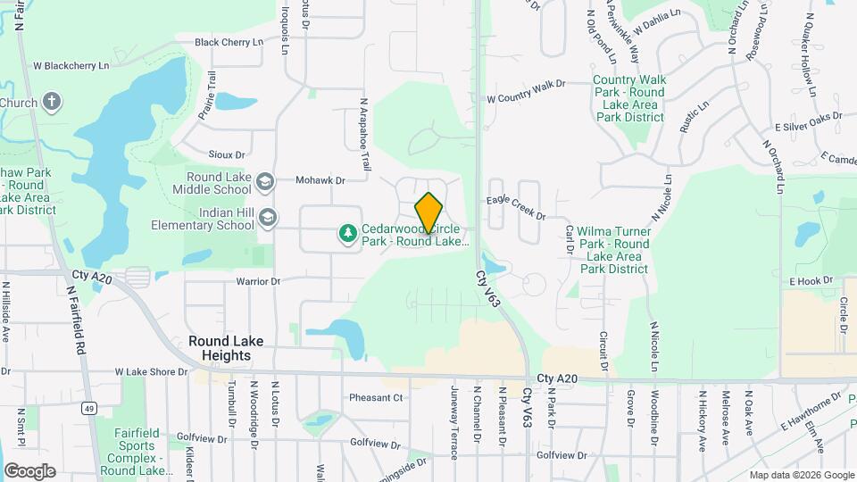 460 Meadow Hill Ln Map and Location Details